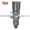 Válvula de Segurança Tipo Mola Fechada Rosca Externa Válvula de Segurança Tipo A21W-16P Material Aço Inoxidável 304