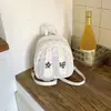 Mochila de Orejas de Conejo de Lunares Estilo Coreano con Encaje de Estrellas para Estudiantes Mujeres, Gran Capacidad, Mochila Pequeña Linda y Elegante para el Trayecto