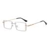 Gafas de sol pequeñas de metal para mujer Jamie 3577, estilo europeo y americano, marco pequeño, rectangulares, retro, moda hip-hop, modernas