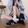Explosiones de alto valor Zapatos de entrenamiento alemanes para mujer 2024 Nuevos Primavera y Verano Zapatos blancos de suela gruesa Retro Casual Deportes Zapatos de plataforma para mujer