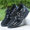 Sapatos Casuais de Malha Outdoor de Verão Masculino 2025 Respiráveis Versáteis Confortáveis Sapatos Esportivos de Malha Atacado de Comércio Exterior Masculino