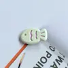 Grampo de Cabelo Peixe com Padrão Colorido, Grampo de Pescada Fofo e Transparente, Presilha Estilo Doce para Franja Lateral de Menina, Acessório de Cabelo de Desenho Animado