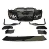 Adequado para 12-16 Audi A5 Modificação para 17 Rs5 Grade Grande Envolvente do Para-choque Dianteiro Upgrade de Antigo para Novo