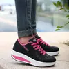 Zapatos de Mujer de Talla Grande Transfronterizos de Cuero Impermeables Zapatos Mecedora Casuales con Suela Gruesa Zapatos de Viaje de Exportación para Mujer 836 (Suela de EVA)