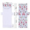 Nueva Funda de Microfibra para Silla de Playa Reclinable Toalla de Playa Bolsa Toalla de Playa Impresión Digital 3D Estilo Flamenco Funda para Reclinable