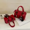 Bolsa de Ombro Retro Estilo Coreano 2026 Nova Moda Simples Cor Sólida para o Dia a Dia Transversal Bolsa de Mão Almofada