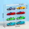 Hot Wheels Matchbox Domeka Modelo de Coche de Juguete 1:Caja de Almacenamiento a Prueba de Polvo para 64 Coches Caja de Almacenamiento de Juguetes para Niños