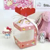 Caixa de Doces de Natal para Crianças do Jardim de Infância Presente de Aniversário Pequena Sacola de Presente para Lanche Lembrancinha Desenho Animado Saco de Doces de Casamento
