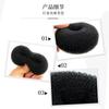 Corea del Sur accesorios para el cabello dona rizador de cabello perezoso cabeza de bola flor esponjosa soporte para niños tamaño pequeño tocado flor accesorios para el cabello trenzado