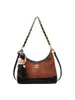 Bolso de Hombro con Cadena Texturizada para Mujer 2026 Nuevo Bolso Cruzado de Gran Capacidad Versátil Bolso Hobo para el Trabajo Bolso de Hombro Único Moderno
