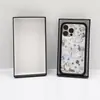 Venda quente de E-Commerce caixa de embalagem de capa de celular neutra padrão de fibra de carbono sem esponja tampa superior e inferior caixa de embalagem de capa de celular Apple
