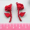 Colgante Doble Felicidad Celebración de Boda, Accesorios para Caja de Dulces de Boda, Suministros de Colgantes para Boda, Bolsa de Dulces de Boda, Decoración Cuadrada de Boda, Aleación DIY