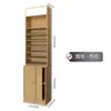 Estante de Almacenamiento para Cigarrillos de Estructura Acero-Madera, Gabinete de Fondo Combinado para Mostrador de Caja de Cigarrillos y Alcohol, Exhibidor de Estante para Cigarrillos de Tienda de Conveniencia
