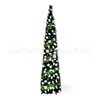 Árvore Telescópica Universal para Halloween e Natal Decoração de Árvore de Abóbora Bicolor Preto e Laranja Fornecimento de Comércio Exterior Fonte de Decoração de Festa