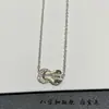 Transmisión en Vivo de Fábrica Dropshipping Collar de Casco de Caballo Fred Oro Rosa Completo Diamante Pulsera de Casco de Caballo Forma de 8 Oro V Versión Alta