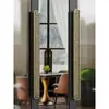 Nova Maçaneta de Vidro Bronze Antigo Estilo Chinês para Portas de Quartos Privados de Hotel, Salões de Banquetes e Lojas, Maçaneta de Porta de Madeira Maciça de Abertura Dupla com Design Patenteado