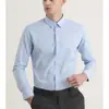Camisa Blanca para Hombre, Manga Corta, Sin Planchar, Formal de Negocios, Corte Ajustado, Estilo Coreano, Ropa de Trabajo Profesional, Camisa Blanca Casual de Media Manga para Hombre