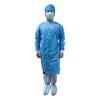 Imprimir vestido de isolamento descartável não tecido vestido de isolamento vestido de proteção vestido cirúrgico roupas de trabalho roupas de visita imprimir LOGOTIPO