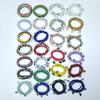 Cadena Corporal Transfronteriza Europea y Americana con Cuentas de Vidrio, Cadena de Cintura de Joyería Hecha a Mano Elástica con Accesorios de Colgante de Pez Mano Mágica a la Moda