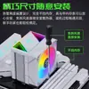 Enfriador de CPU IceMan MX94-V4 Refrigerado por Aire 6 Tubos de Calor 4 Tubos de Cobre Escritorio X99 Computadora AMD Silencioso 1700