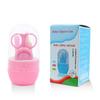 Set Cortauñas Antipinzas para Bebé Recién Nacido Cuidado Infantil Tijeras Especiales para Uñas Cortauñas Set de Almacenamiento Portátil