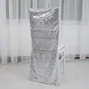 Decoração de encosto de cadeira de bambu com lantejoulas transfronteiriça para casamentos, hotéis e festas, decoração de encosto de cadeira com lantejoulas, capa de encosto de cadeira