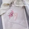 K9 Novos Strass Redondos Rosa-Choque Brilhantes com Fundo Plano para Nail Art, Strass Triturados, Strass para Preenchimento, Strass Rosa-Choque para Nail Art com 33 Facetas