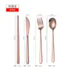 Aço Inoxidável 304 Faca Garfo Colher Hashi Coreano Talheres Domésticos Nórdicos Colher para Mexer Café Hotel Faca Garfo Colher Talheres