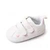Zapatos para Bebé Antideslizantes Suela de Goma Estrella Amor 0-1 Zapatos Suela Suave para Bebé Velcro para Hombres y Mujeres Zapatos de Paso Frontal BL2312