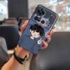 Adequado para Capas de Celular Zte, Textura da Moda, Casal Jovem e Fofo Silicone Masculino e Feminino Cobertura Total Desenho Animado Cp