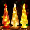 Vendas Diretas de Fábrica Enfeites de Árvore de Natal de Vidro Árvore de Natal de Vidro com Luzes Enfeites de Árvore de Natal