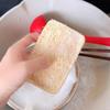 Estropajo doméstico para lavar platos, estropajo de pulpa de lufa natural, paño para platos doméstico, cocina duradera, limpieza, estropajo, paño