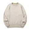Suéter de duas peças estilo retrô japonês Rumeng com blocos de cor e gola redonda para homens, outono, caimento solto, tendência casual, top de malha para usar por baixo