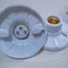 Portalámparas plano E27 portalámparas de rosca para el hogar interior pasillo portalámparas de tapa blanda baquelita portalámparas plano grande venta al por mayor