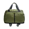 Bolsa de Viaje Estilo Coreano, Bolsa de Almacenamiento Ampliable de Gran Capacidad, Bolsa Deportiva Portátil Ligera para Viajes de Negocios de Mujeres, Bolsa de Mano para Hombres