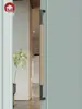 Manija de Puerta de Vidrio de Madera de Nogal, Pasamanos Sólido de Madera para Ascensor de Hotel, Manija de Puerta con Marco de Acero Inoxidable