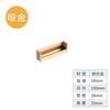 Top Resistente Invisível Lidar Guarda-roupa Porta Gaveta do Armário Embutido Oculto Slot Handle Ouro Preto