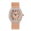 Reloj de cuarzo con diseño romano estrellado para mujer, con cinturón de acero, elegante y moderno, para comercio exterior de Tiktok.
