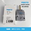 Festo Festo Válvula Solenoide Mfh-3-1/8-S 7958 Novo Original Pronta Entrega