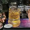 [Copo de Coaster Luminoso Grátis] Novo Copo de Vidro Criativo 2026 Copo Giratório para Whiskey Copo Giratório para Bebidas Alcoólicas Alívio de Estresse