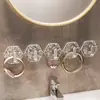 Gancho de Armazenamento Sem Marcas Ondas d'Água Mais Vendido para Atrás da Porta, Gancho Adesivo Acrílico de Parede para Banheiro Sem Furos para Joias, Gancho Adesivo Acrílico