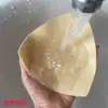 Sutiã Colete Esportivo Marca Almofada Triangular para Peito Inserção Fina Yoga Dança Lingerie Almofada para Seios Perfurada e Respirável