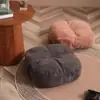 Almofada Futon de Tecido para Meditação no Chão, Simples Estilo Creme Tatame para Janela de Canto, Sala de Estar, Quarto, Banquinho Baixo Espessado