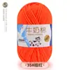 Hilo de Algodón Leche de 5 Hebras Sheng Tang para Bufanda de Tejido Manual, Bola de Hilo de Grosor Medio, Manta, Kit de Materiales de Tejido Hecho a Mano para Ganchillo DIY