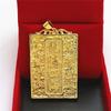 Fábrica de etiquetas Longteng Sihailong directo de fábrica colgante bañado en oro de 24k Vietnam collar bañado en oro imitación oro