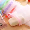 Saco de sabão de dupla camada espessado com rede espumante para fazer espuma manual de limpador facial, gel de banho e sabonete facial, saco de rede para armazenamento de sabão