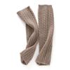 Pierna 100 Cachemira Pura Otoño e Invierno Ajustable Calentador de Tobillo para Mujer Calcetines de Punto Combinables Calcetín Apilado