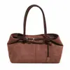 Bolso de ante para mujer para debajo del brazo, nuevo bolso tote retro 2026, bolso de hombro de gran capacidad para el día a día