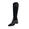 Botas Color Block Novas de 2020 Botas Femininas JGB2020N0008008