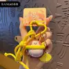 Baimao Genuine Cartoon Fruit Series DIY Cute Coelho Chaveiro Bonito Exquisite Casal Chave Pingente